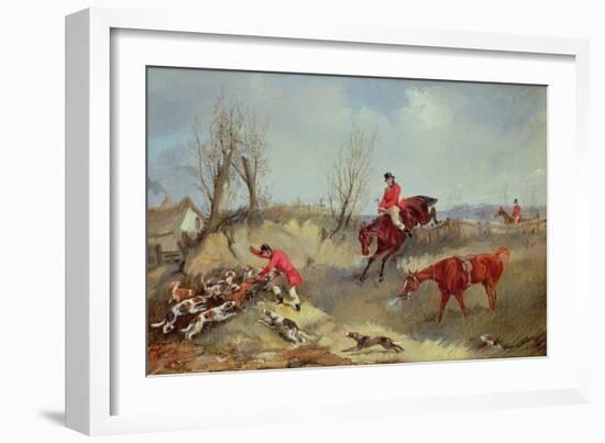 The Kill, Aka Henry Alken, Jun-Carl Frederic Aagaard-Framed Giclee Print