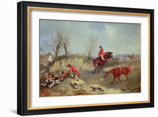 The Kill, Aka Henry Alken, Jun-Carl Frederic Aagaard-Framed Giclee Print