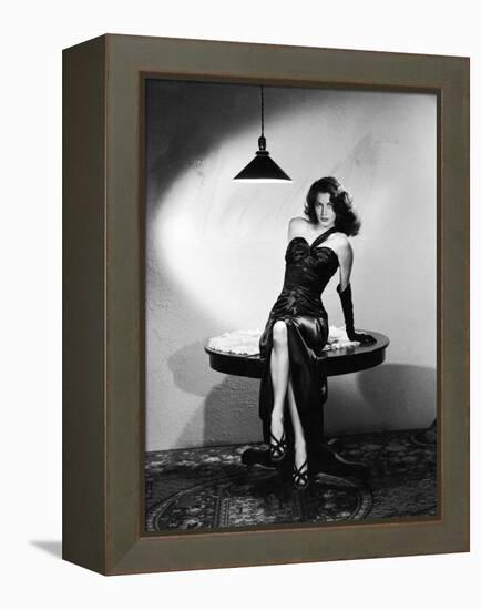 The Killers 1946 Directed by Robert Siodmak Ava Gardner-null-Framed Stretched Canvas