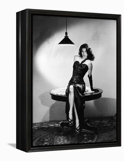 The Killers 1946 Directed by Robert Siodmak Ava Gardner-null-Framed Stretched Canvas
