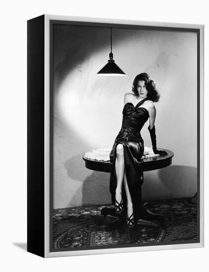 The Killers 1946 Directed by Robert Siodmak Ava Gardner-null-Framed Stretched Canvas