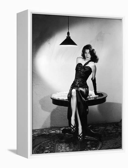 The Killers 1946 Directed by Robert Siodmak Ava Gardner-null-Framed Stretched Canvas