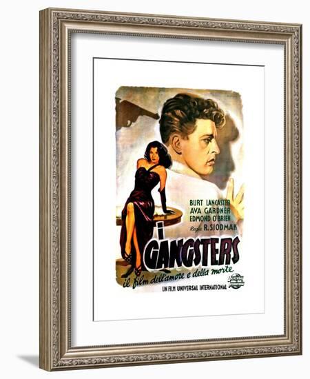 The Killers, (AKA I Gangsters), Ava Gardner, Burt Lancaster, 1946-null-Framed Giclee Print