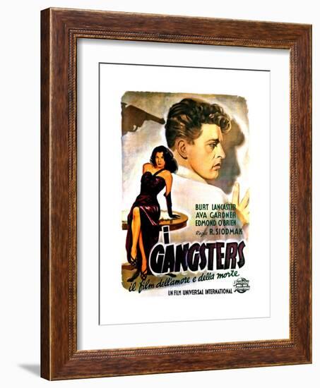 The Killers, (AKA I Gangsters), Ava Gardner, Burt Lancaster, 1946-null-Framed Giclee Print