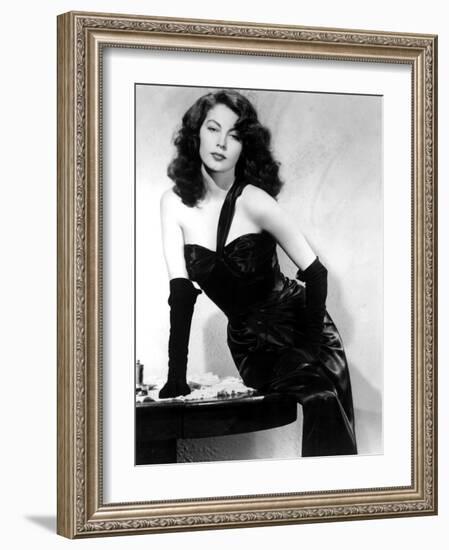 The Killers, Ava Gardner, 1946-null-Framed Photo