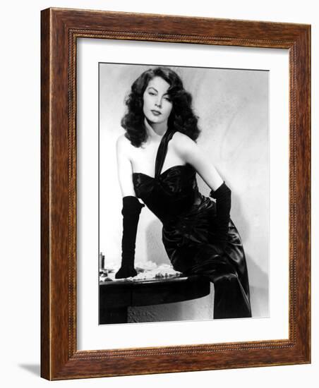 The Killers, Ava Gardner, 1946-null-Framed Photo