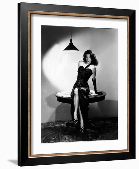 The Killers, Ava Gardner, 1946-null-Framed Photo