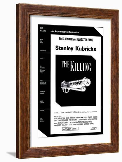 The Killing, German Movie Poster, 1956-null-Framed Art Print