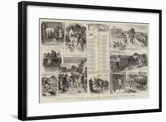 The Kilmarnock Centenary Celebration of the Publication of Burns' Poems-William Ralston-Framed Giclee Print