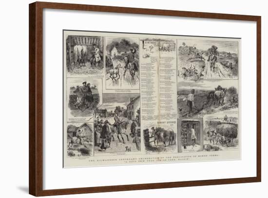 The Kilmarnock Centenary Celebration of the Publication of Burns' Poems-William Ralston-Framed Giclee Print