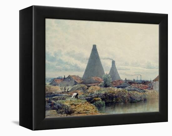 The Kilns, 1831 (W/C)-George Sidney Shepherd-Framed Premier Image Canvas