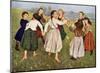 The Kindergarten Children-Hans Thomas-Mounted Art Print