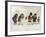 The Kindly Robin, Victorian Christmas Card-Castell Brothers-Framed Giclee Print