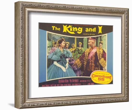 The King and I, 1956-null-Framed Art Print