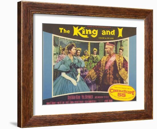 The King and I, 1956-null-Framed Art Print