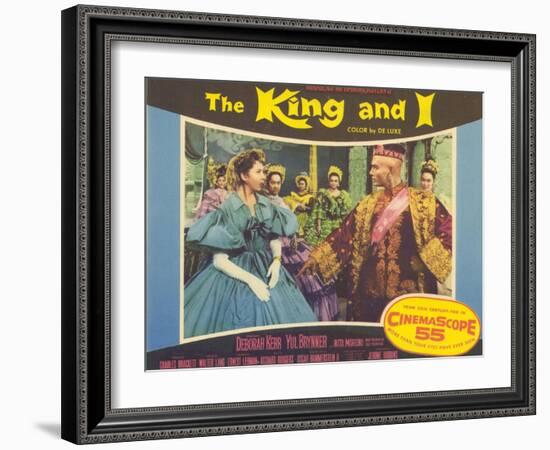 The King and I, 1956-null-Framed Art Print