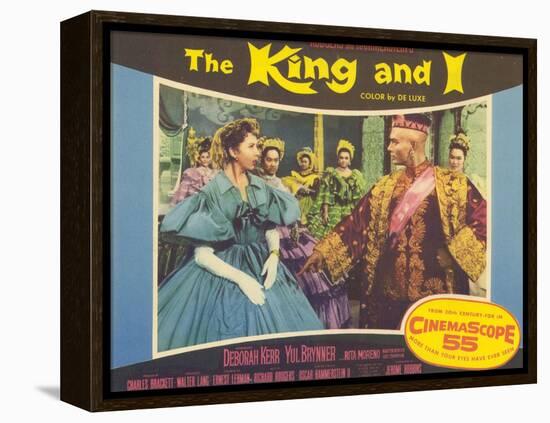The King and I, 1956-null-Framed Stretched Canvas