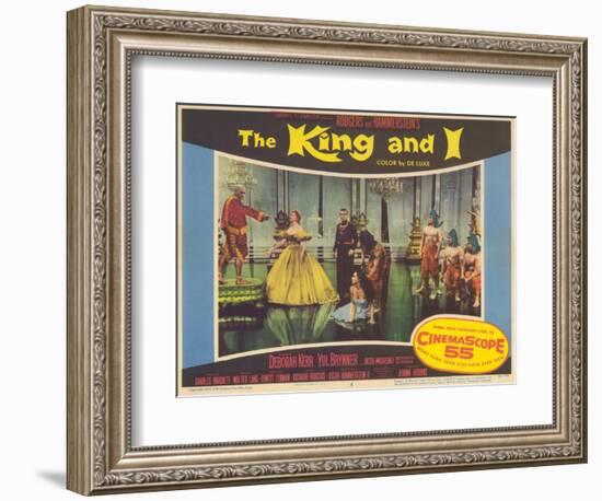 The King and I, 1956-null-Framed Premium Giclee Print