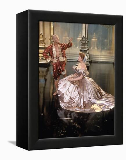 The King And I, Yul Brynner, Deborah Kerr, 1956-null-Framed Stretched Canvas