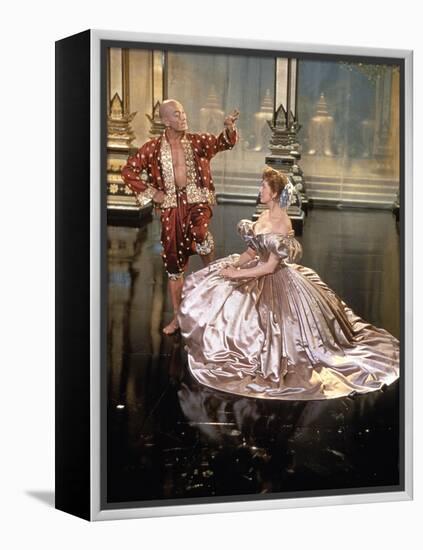 The King And I, Yul Brynner, Deborah Kerr, 1956-null-Framed Stretched Canvas