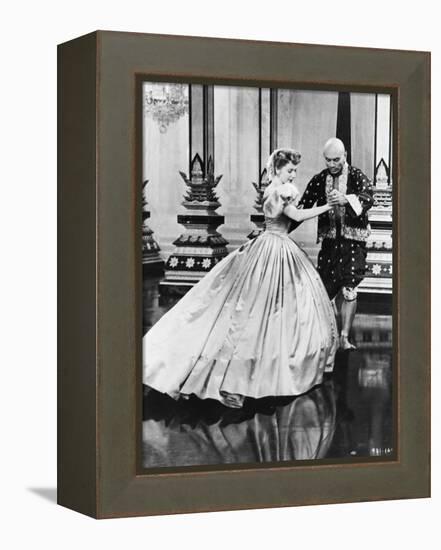 The King and I-null-Framed Stretched Canvas