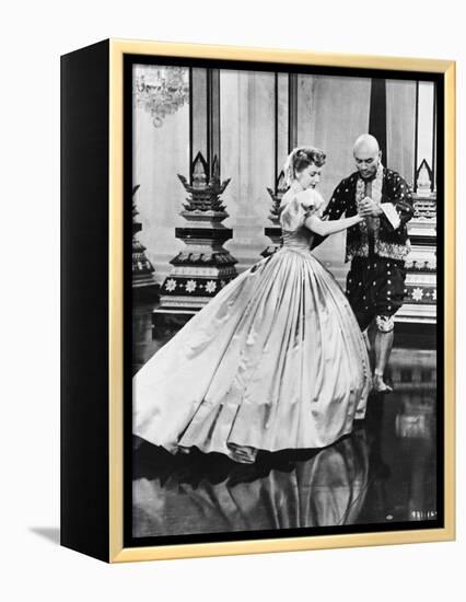 The King and I-null-Framed Stretched Canvas