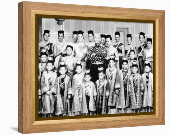 The King and I-null-Framed Stretched Canvas