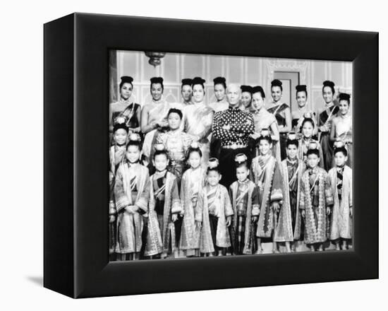 The King and I-null-Framed Stretched Canvas