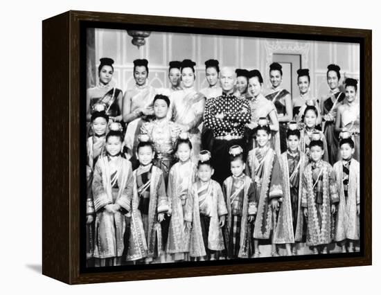 The King and I-null-Framed Stretched Canvas