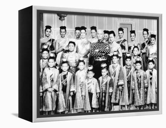 The King and I-null-Framed Stretched Canvas