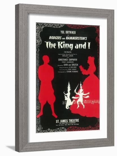 The King and I-null-Framed Art Print