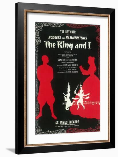 The King and I-null-Framed Art Print