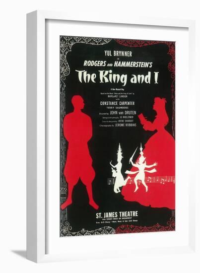 The King and I-null-Framed Art Print