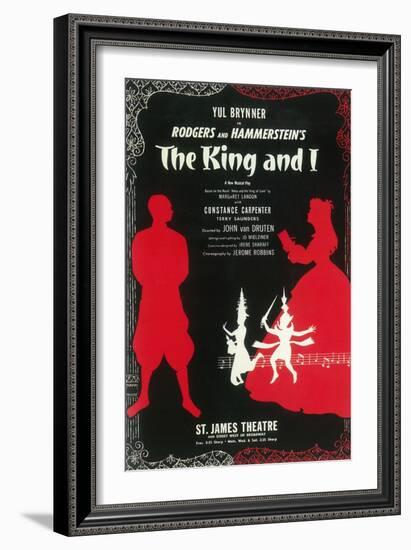 The King and I-null-Framed Art Print