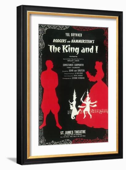 The King and I-null-Framed Art Print