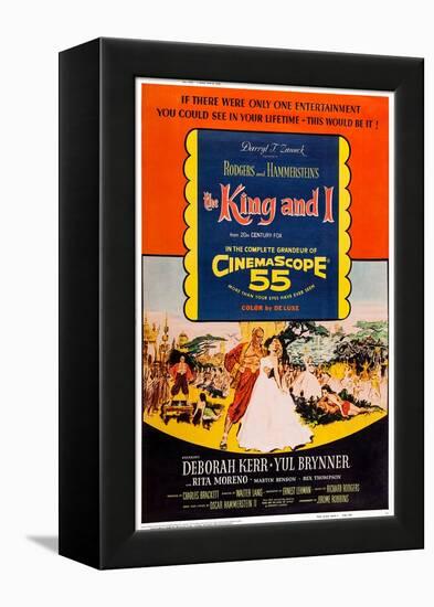 The King and I-null-Framed Stretched Canvas