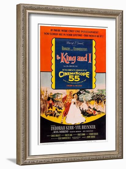 The King and I-null-Framed Art Print