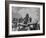 The King and Queen of the Watermelon Eating Contest-Joe Scherschel-Framed Photographic Print