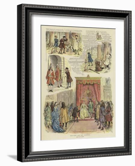 The King and the Forester-William Ralston-Framed Giclee Print