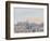 The King David Hotel, Sunset, Jerusalem, 2019 (W/C on Paper)-Lucy Willis-Framed Giclee Print