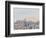 The King David Hotel, Sunset, Jerusalem, 2019 (W/C on Paper)-Lucy Willis-Framed Giclee Print