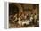 The King Drinks, Part of Flemish Festival-David Teniers the Younger-Framed Premier Image Canvas