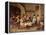 The King Drinks-David Teniers the Younger-Framed Premier Image Canvas