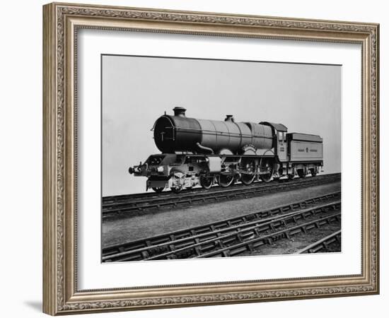 The King George V #6000: Great Western Railway-null-Framed Photographic Print