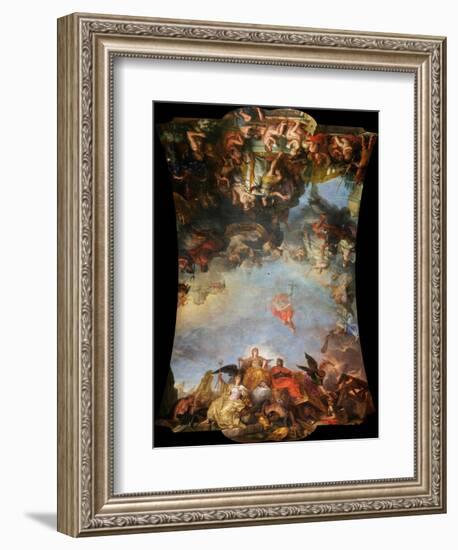 The King Governs by Himself, 1661, 1680S-Charles Le Brun-Framed Giclee Print