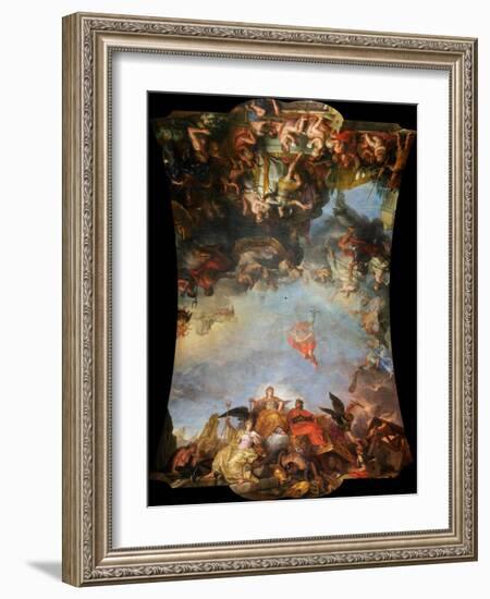 The King Governs by Himself, 1661, 1680S-Charles Le Brun-Framed Giclee Print