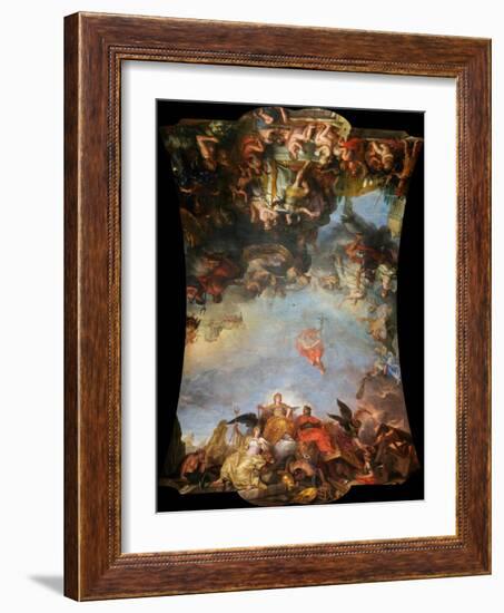 The King Governs by Himself, 1661, 1680S-Charles Le Brun-Framed Giclee Print