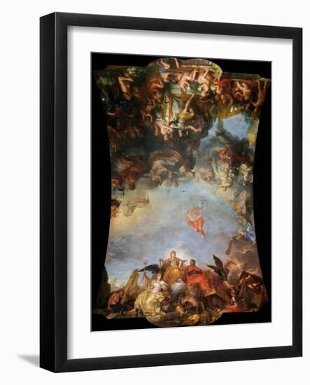 The King Governs by Himself, 1661, 1680S-Charles Le Brun-Framed Giclee Print