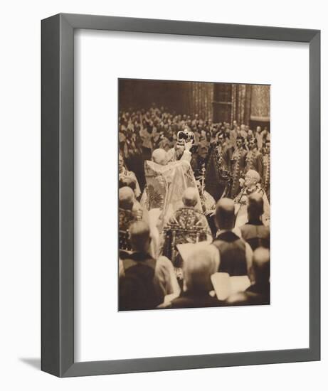 'The King is Crowned', May 12 1937-Unknown-Framed Photographic Print