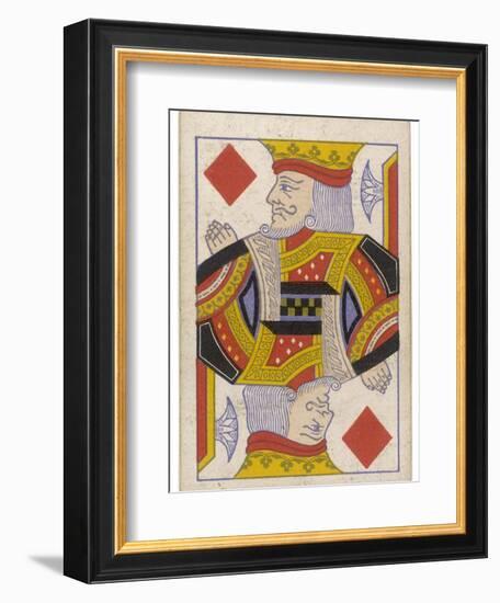 The King of Diamonds-null-Framed Photographic Print